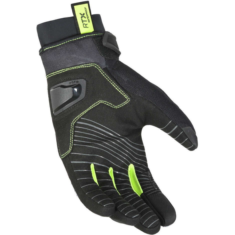 Guanti Moto Macna Attila RTX Nero Giallo