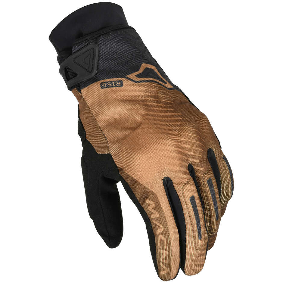 Guanti Moto Macna Crew RTX Nero taupe