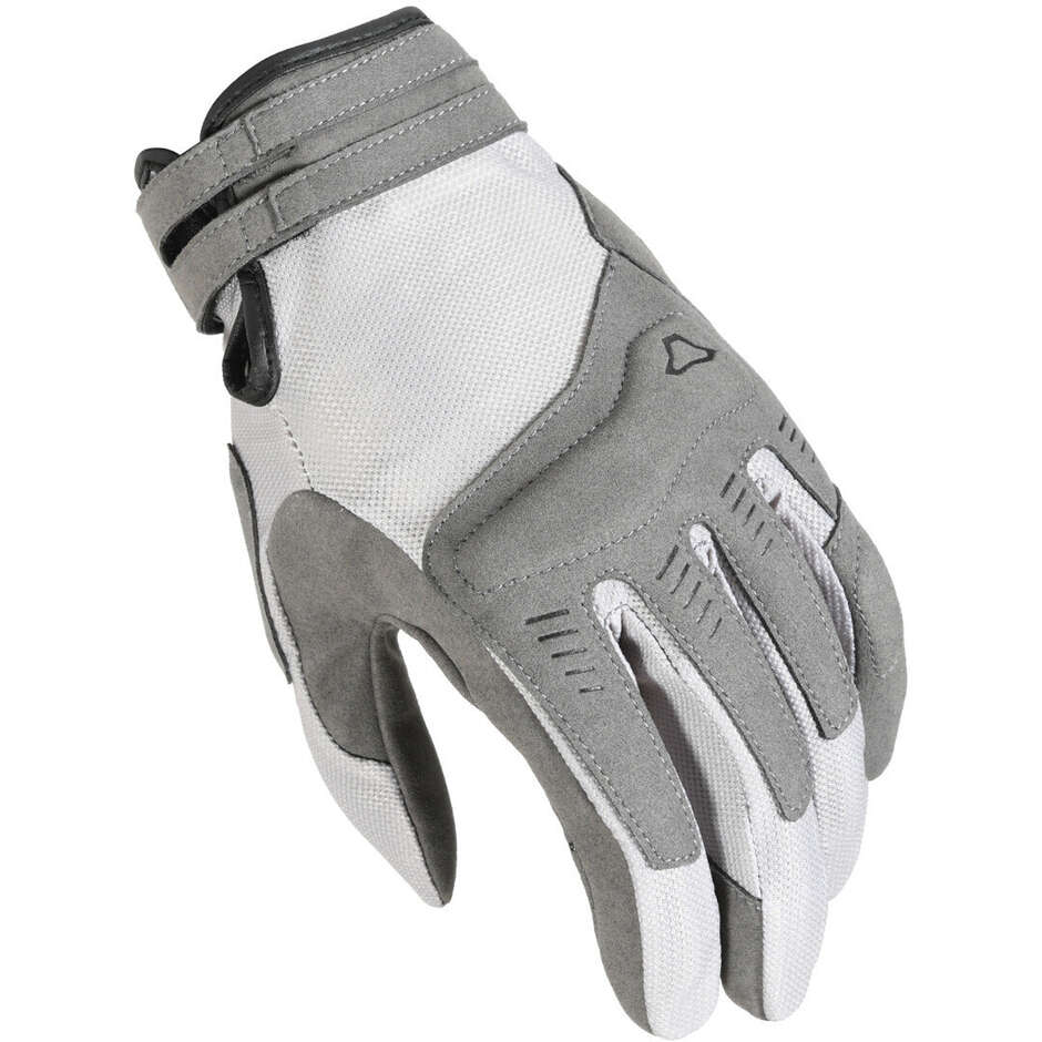 Guanti Moto Macna Darko Beige Grigio
