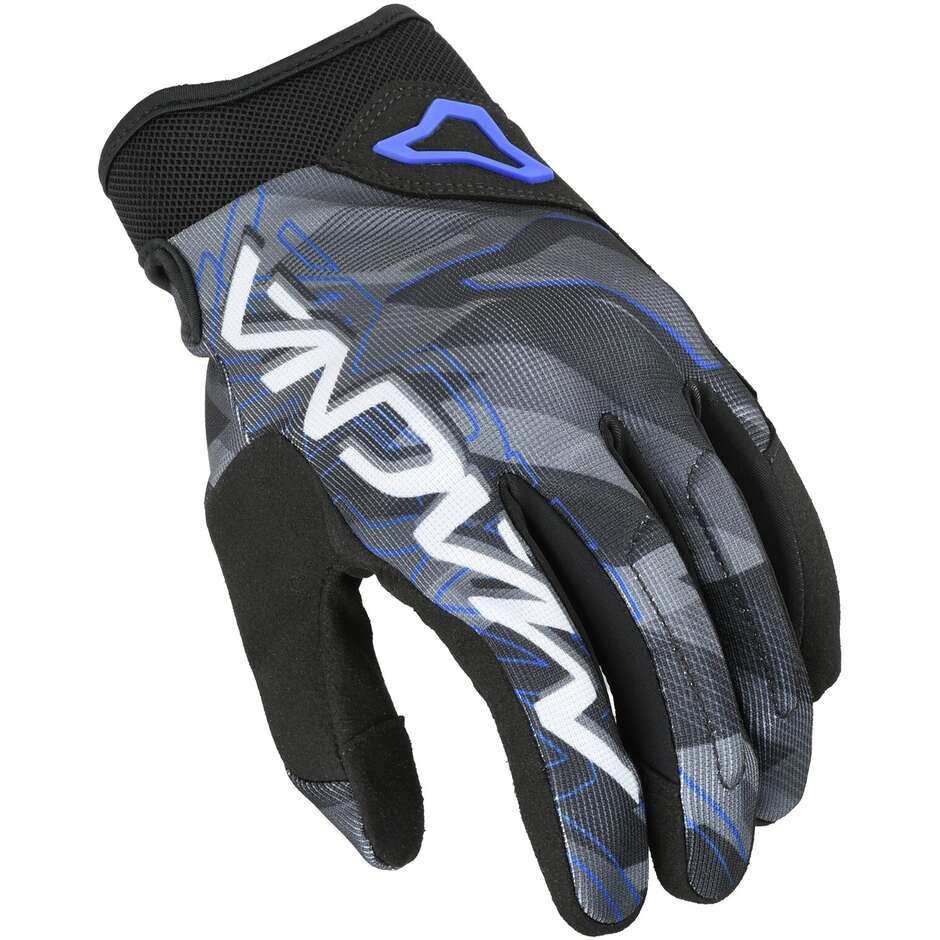 Guanti Moto Macna Decode Nero / Blu