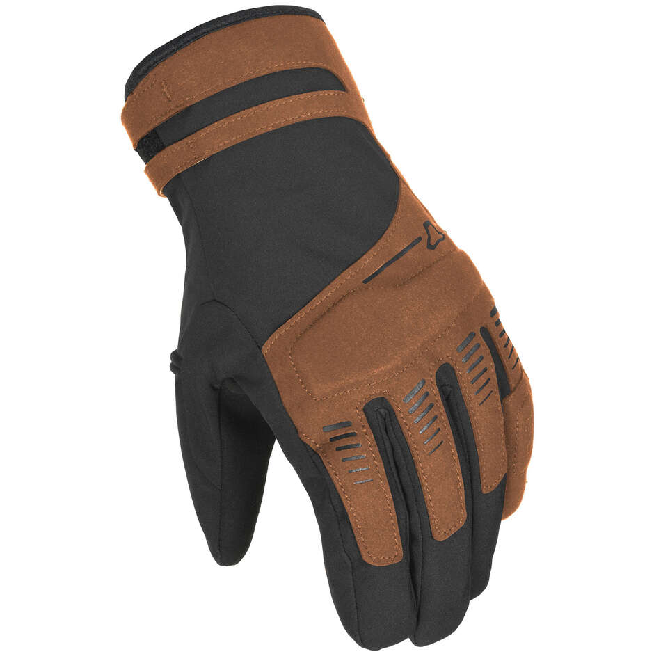 Guanti Moto Dim RTX Nero Marrone taglia M