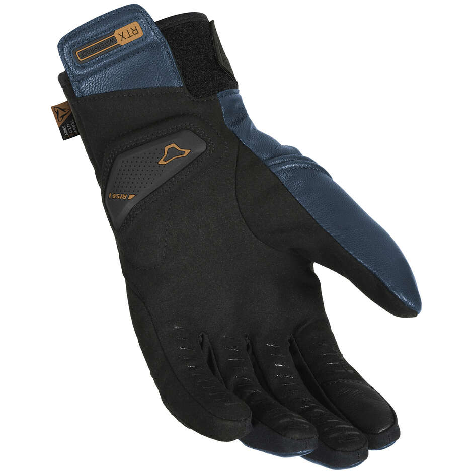Guanti Moto Macna Drizzle RTX Blu