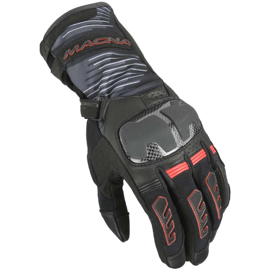 Guanti Moto Tempo 2.0 Nero Rosso taglia XL