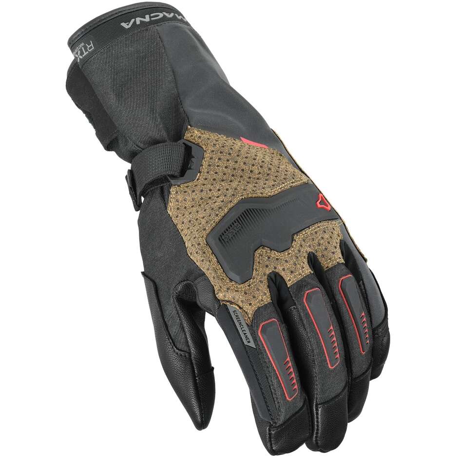 Guanti Moto Terra RTX 2.0 Nero / Taupe taglia L