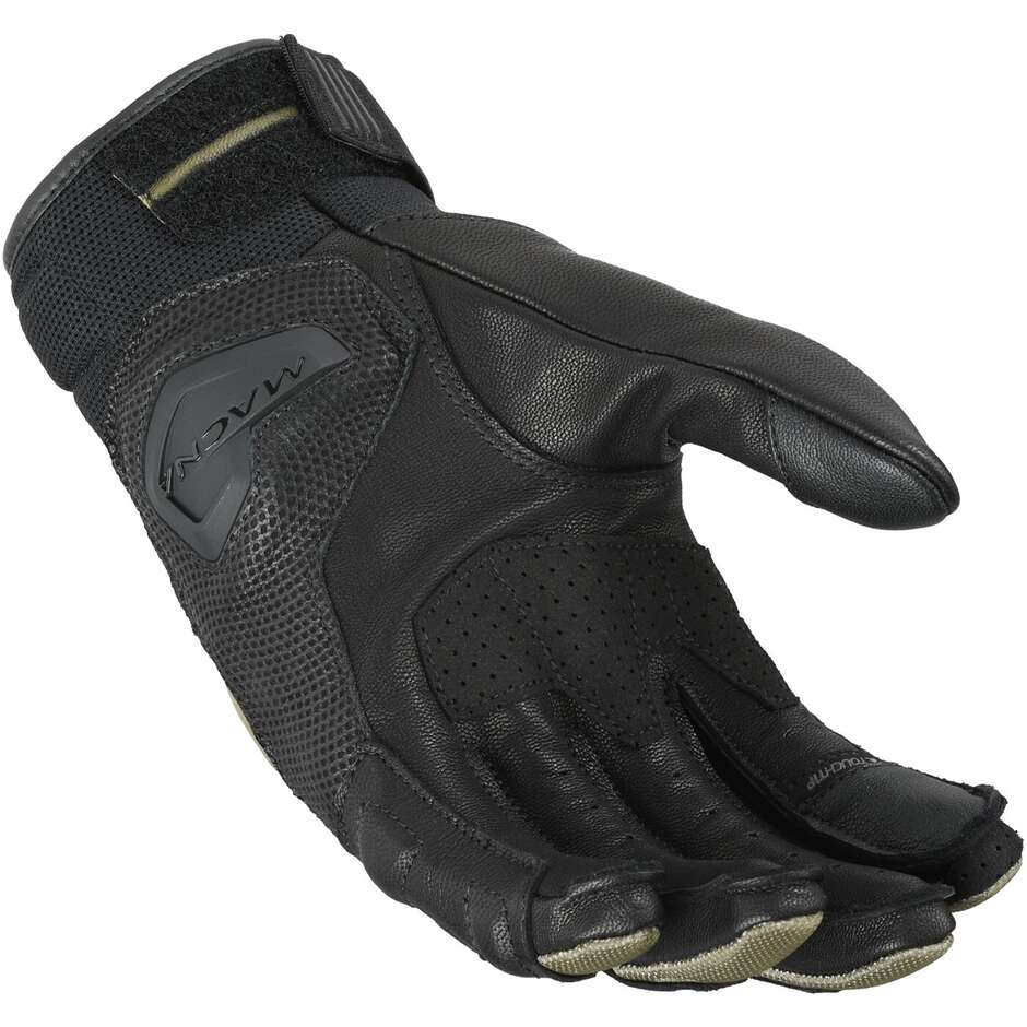 Guanti Moto Macna Trekon Verde / Nero