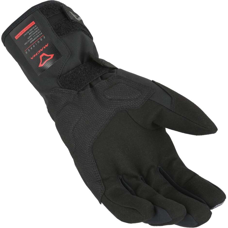 Guanti Moto Macna Tyrian RTX Light Grigio Nero Rosso