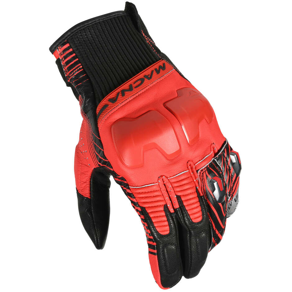 Guanti Moto Macna Ultraxx Nero Rosso