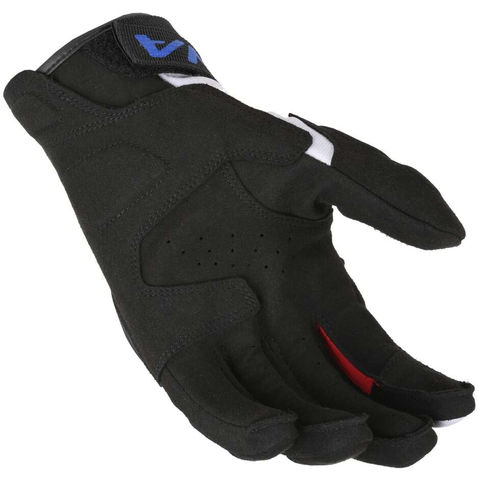Guanti Moto Macna Zairon Light Grigio Nero Blu