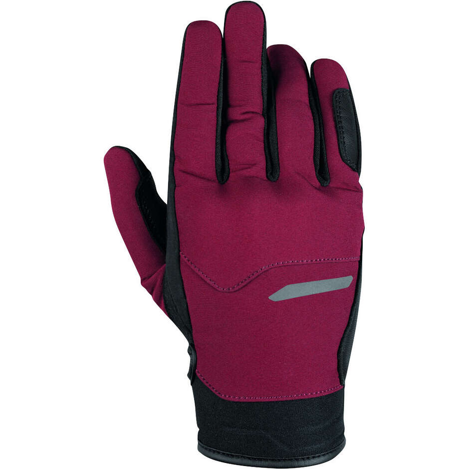 Guanti Moto Mezza Stagione Donna Robin Rosso Nero taglia M