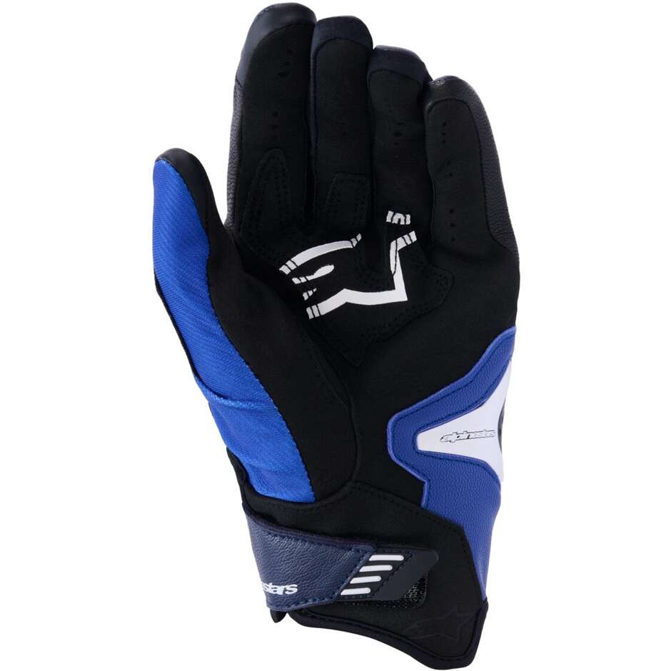 Guanti Moto Pelle Alpinestars SP-R PRO Nero Blu