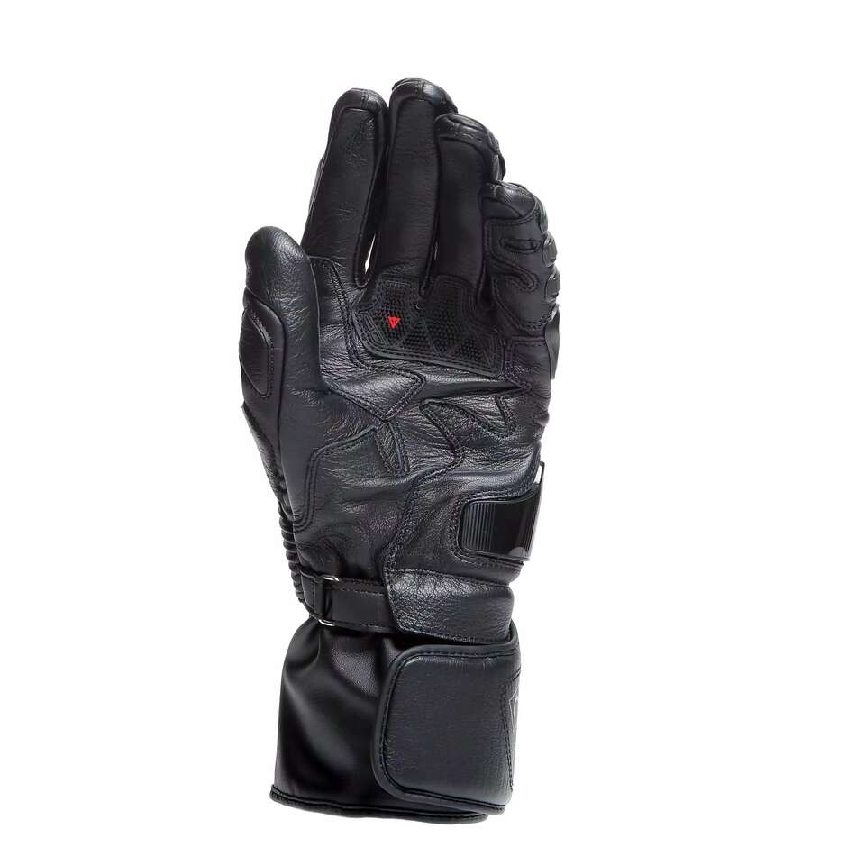 Guanti Moto Pelle Dainese DRUID 4 # Nero Nero CHARCOAL Grigio