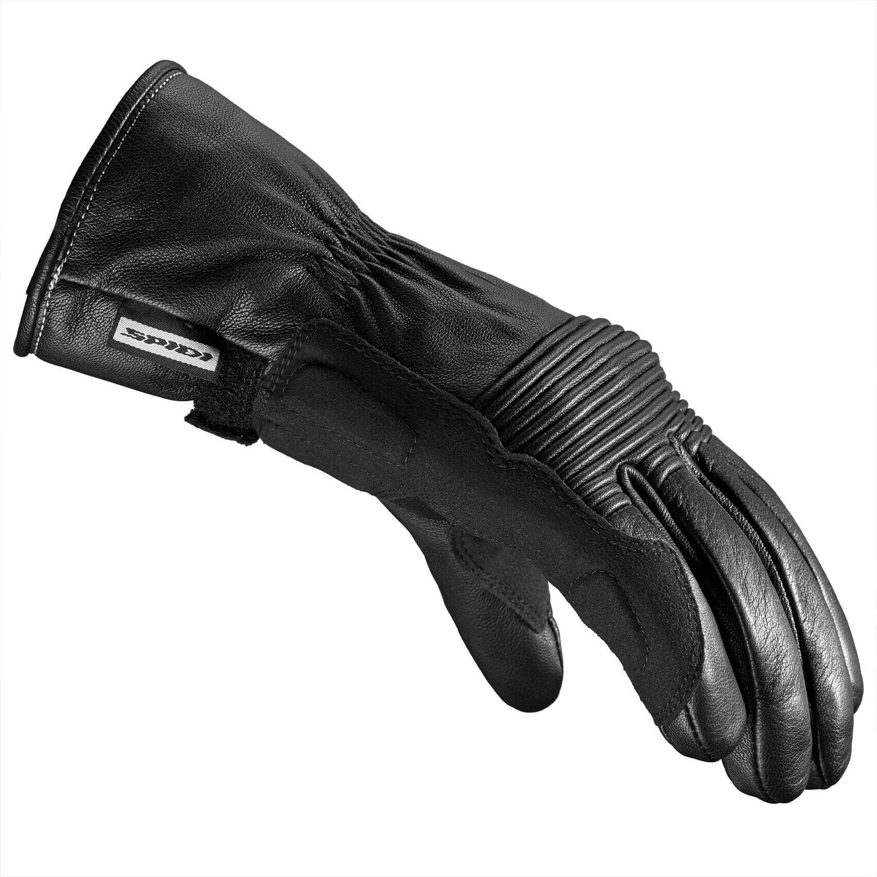 Guanti moto pelle Spyke TECH RACE ZERO Nero