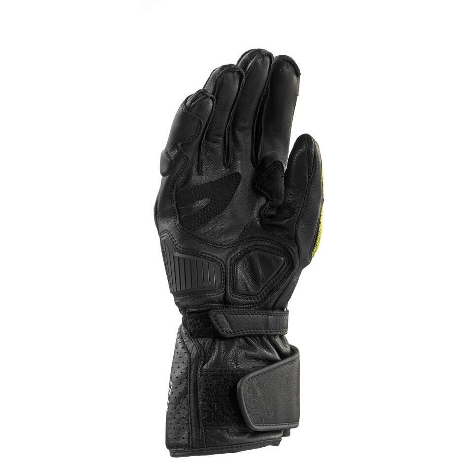 Guanti Moto Racing Clover ST 03 SPORT Nero Giallo