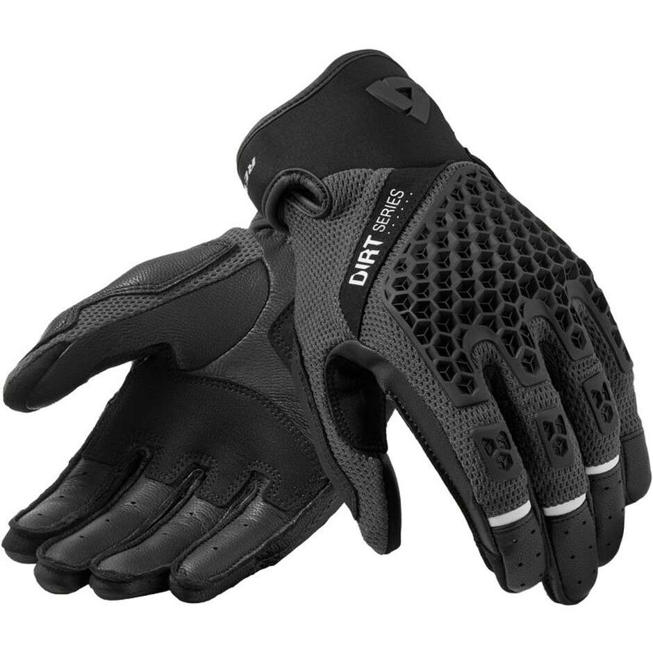 Guanti Moto Rev'it Caliber 2 Nero Grigio