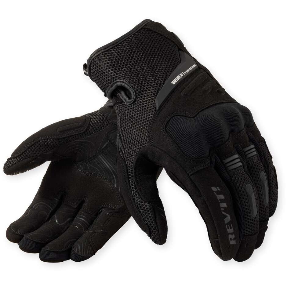 Guanti Moto Rev'it Cavern Nero