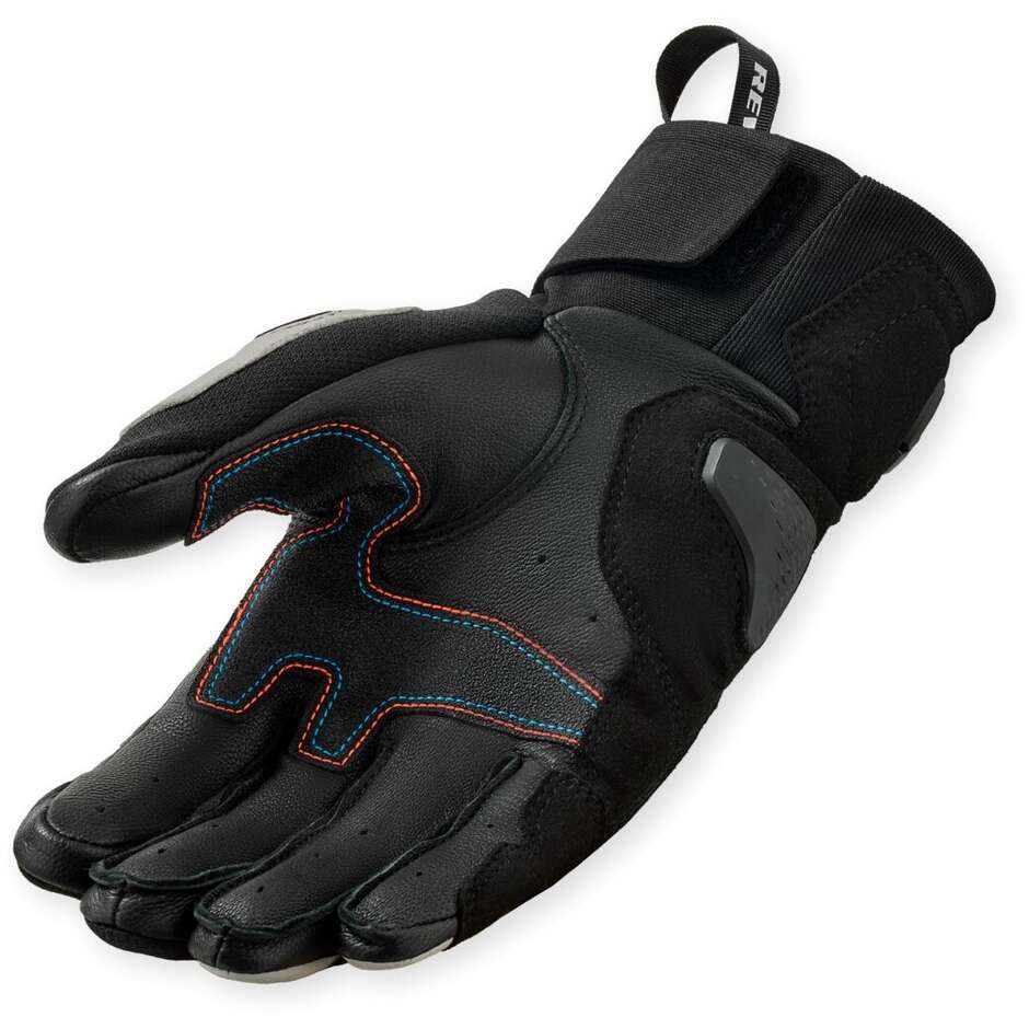 Guanti Moto Rev'it Combustion Nero Grigio chiaro
