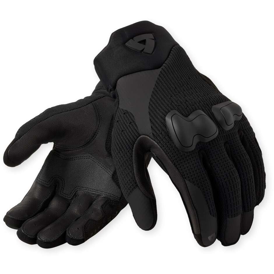 Guanti Moto Rev'it Kinetic 2 Nero