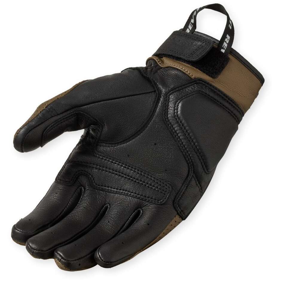 Guanti Moto Rev'it New Heights Marrone Nero