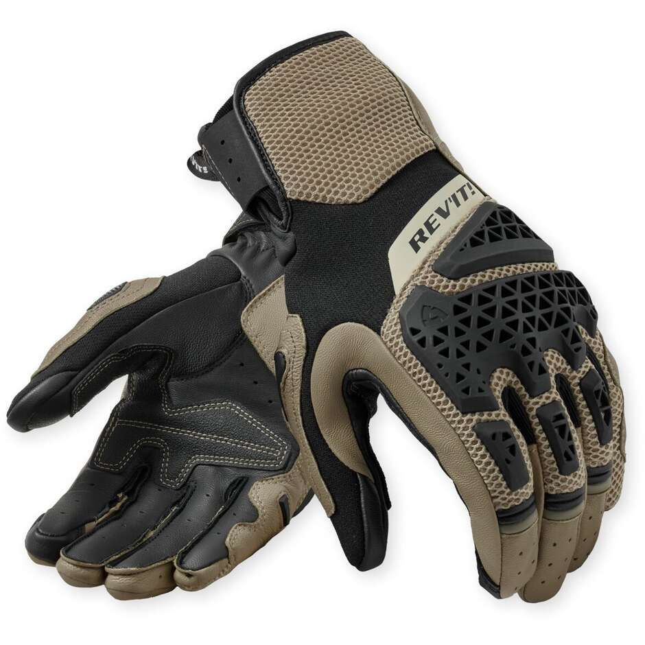 Guanti Moto Rev'it Sand 5 Sabbia Nero