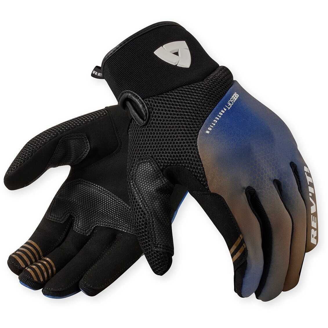 Guanti Da Mountain Bike Blu Mimetico – MTN Style, Leggeri E Touchscreen - 3
