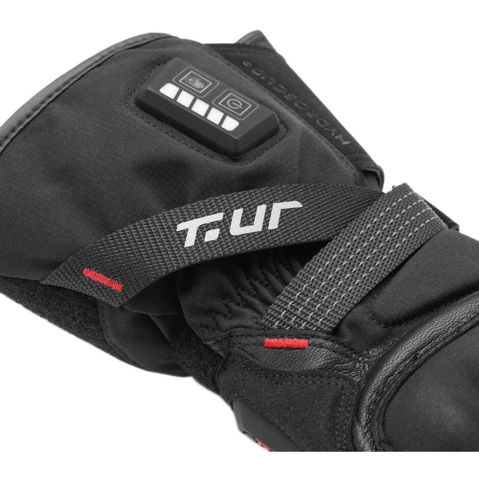 Guanti Moto Riscaldabile T-UR T911HM G-WARM 3 HYDROSCUD Nero