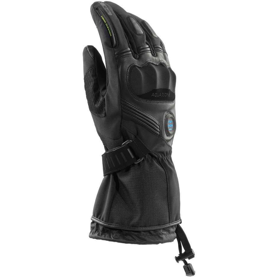 Guanti Moto Riscaldati POLAR WP HEATED Nero taglia 2XL