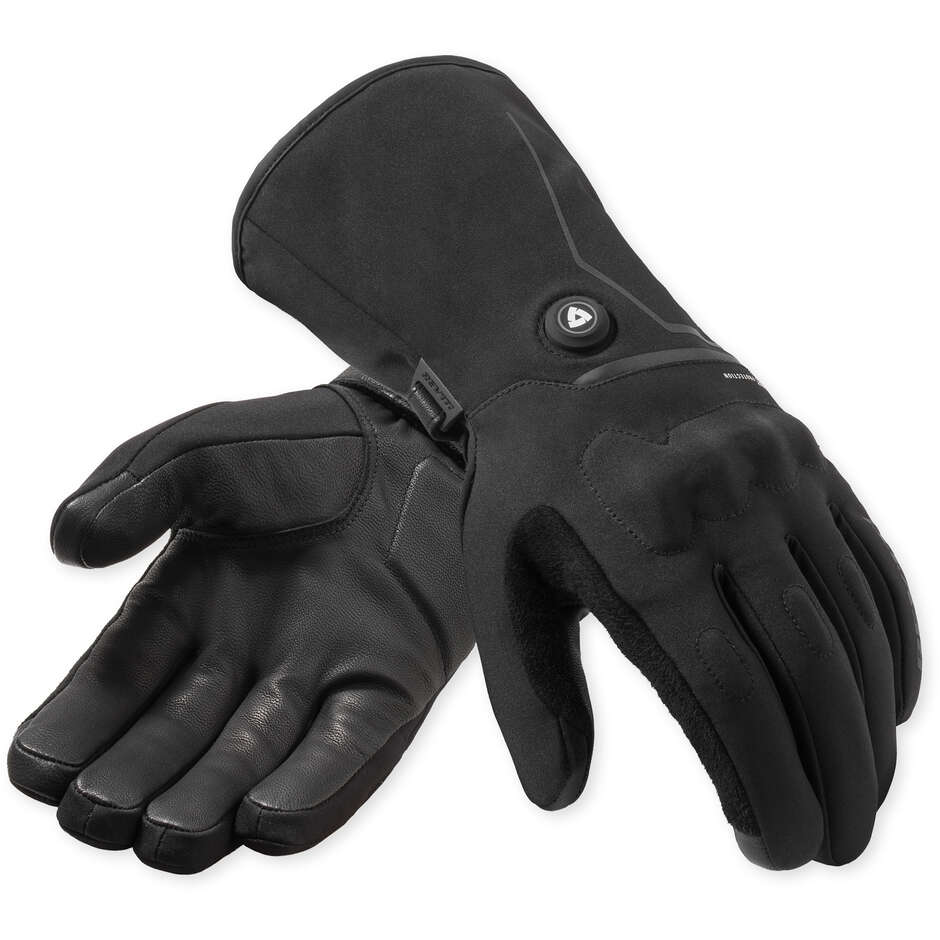 Guanti Moto Riscaldati REV'IT Freedom 2 H2O Nero