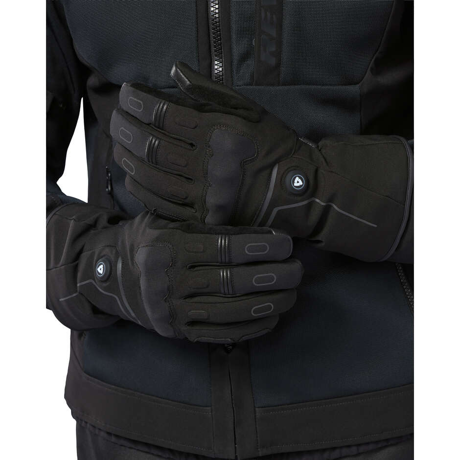Guanti Moto Riscaldati REV'IT Liberty 2 H2O Nero