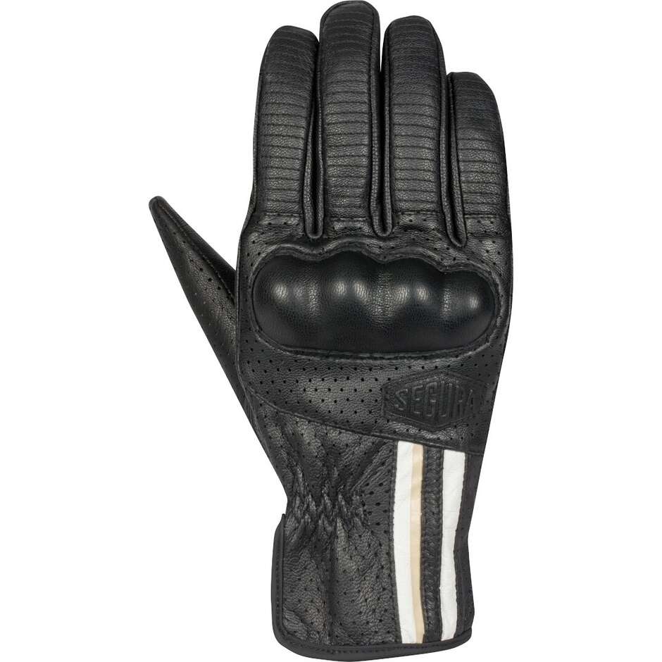 Guanti Moto ROMEO Nero Bianco taglia 9