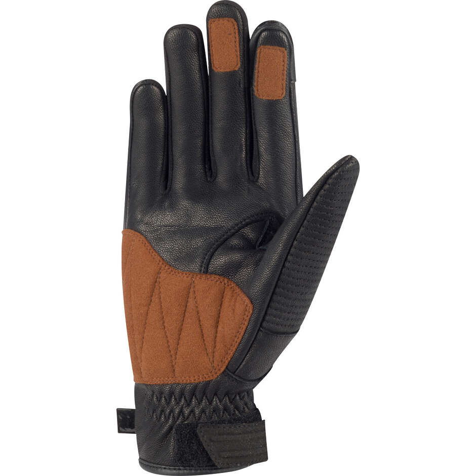 Guanti Moto Segura STONEY Nero Marrone