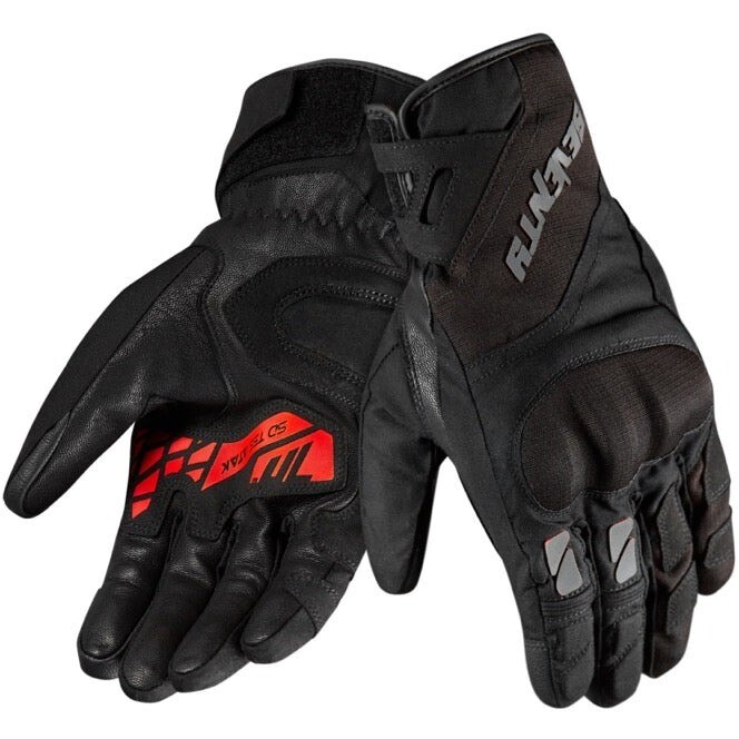 Guanti Moto Degrees SD-T55 ATAK Nero Rosso taglia L