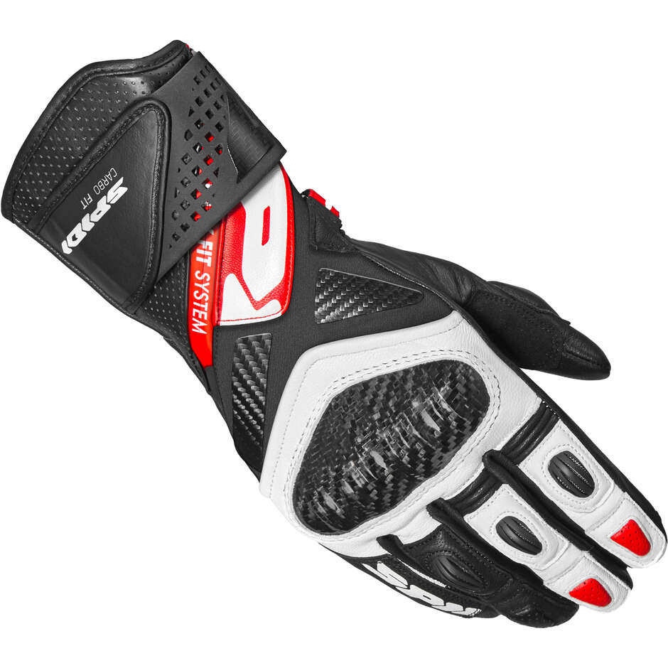 Guanti Moto CARBO FIT Rosso taglia L