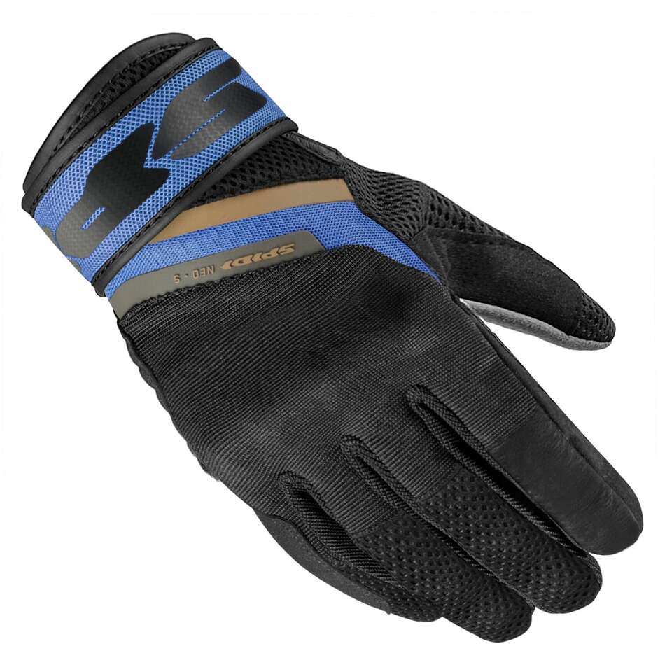 Guanti Moto NEO-S Nero Blu taglia 2XL