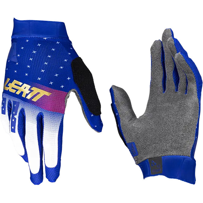Guanti Mtb Ragazzo MTB 1.0 GRIPR JR Blu taglia L