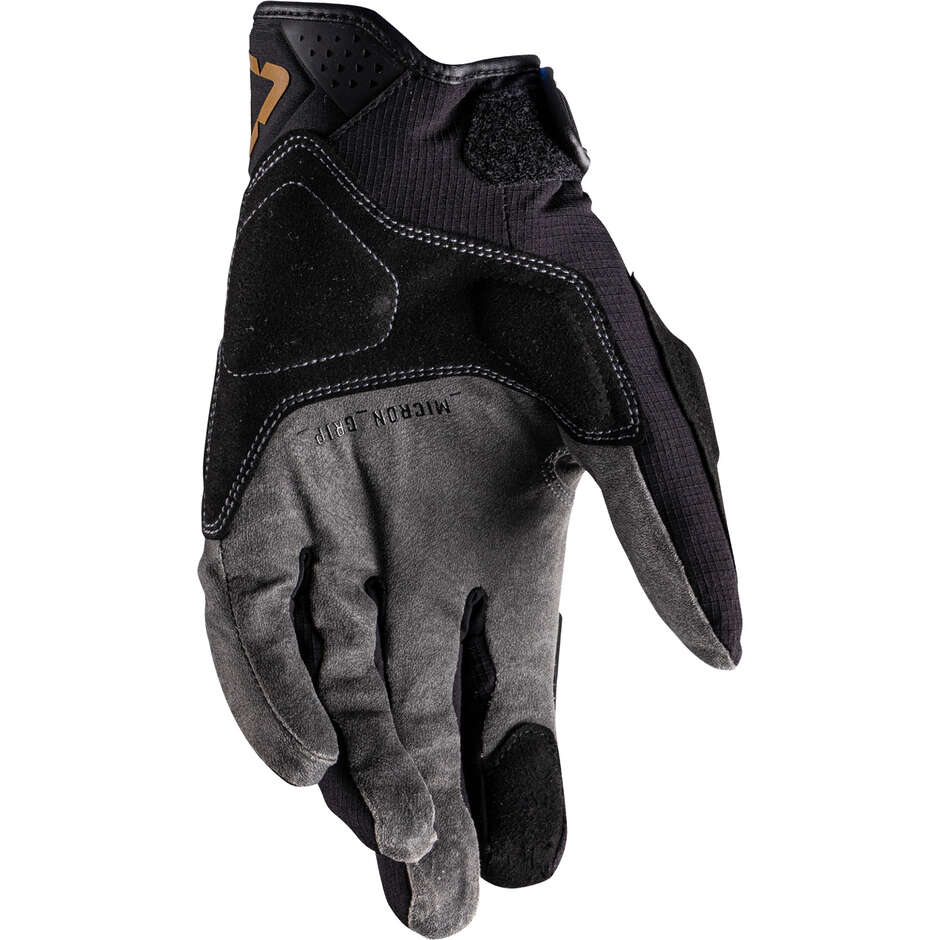 Guanto ADV HydraDri 6.5 Leatt Corto Nero Opaco / Grigio