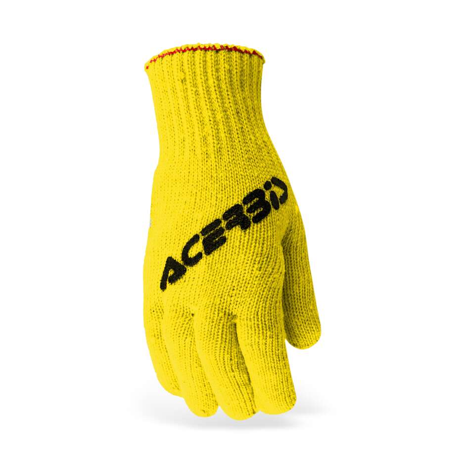 Guanto in Cotone Da Motot ACERBIS PROD Giallo