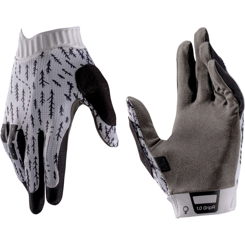 Guanto Leatt Mtb 1.0 Gripr Donna Bianco
