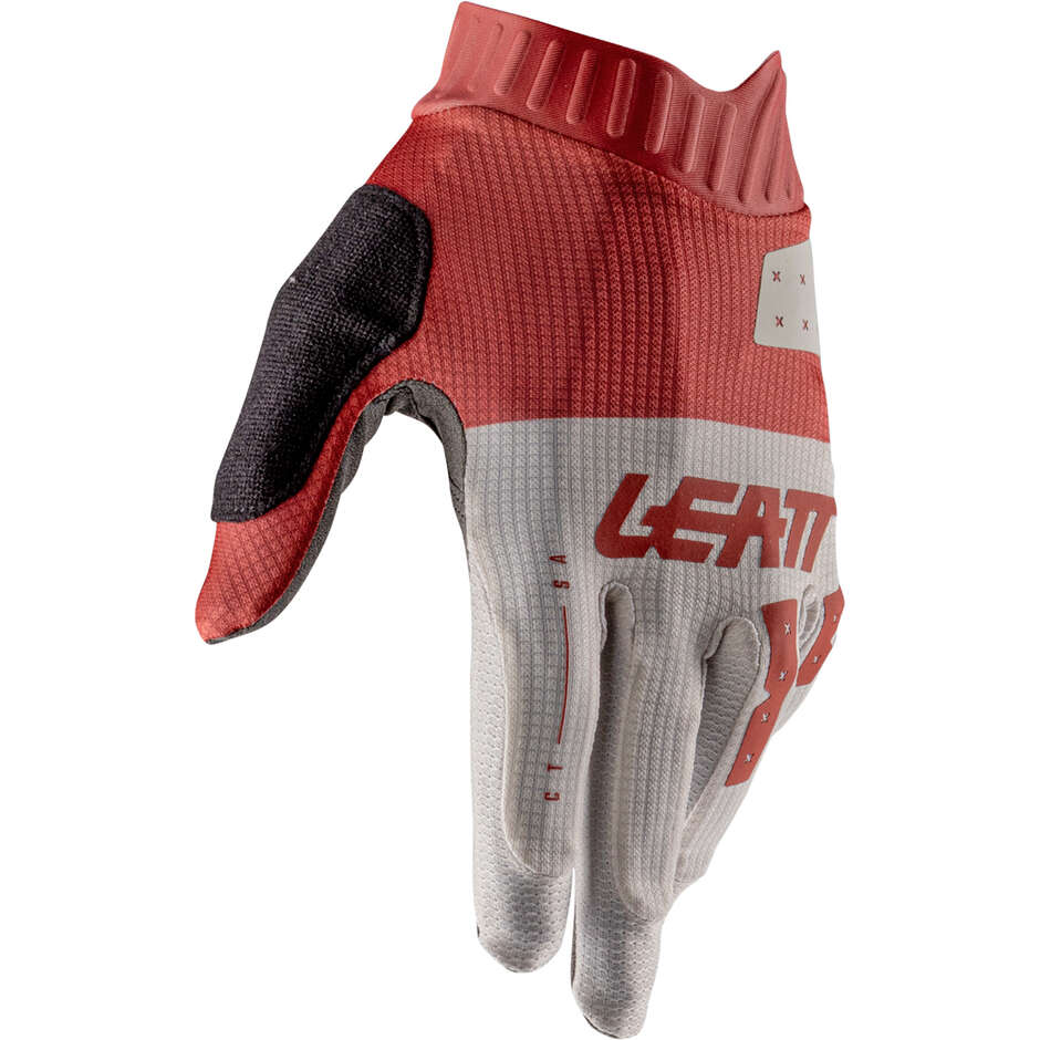 Guanto Leatt Mtb 1.0 Gripr Donna Rosso