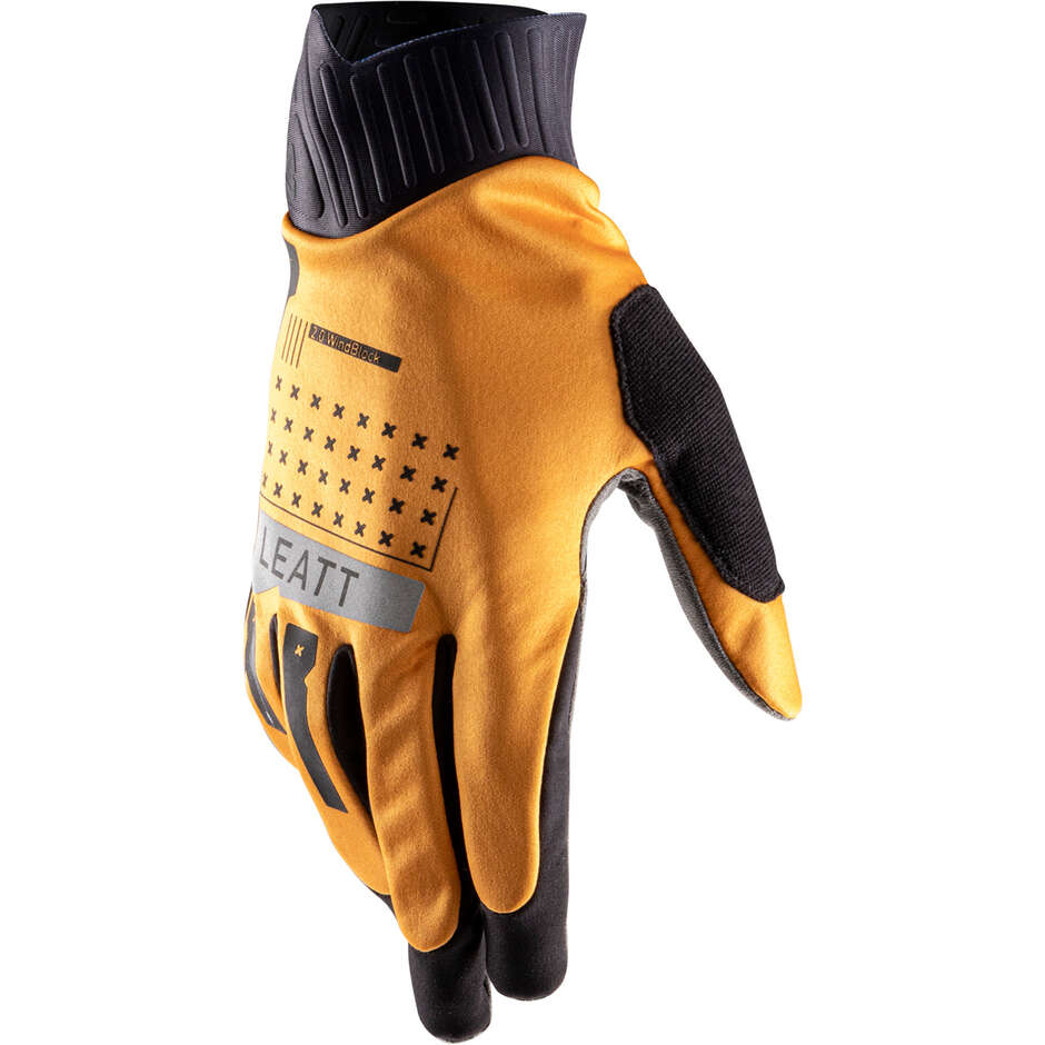 Guanto Leatt MTB 2.0 WindBlock Giallo
