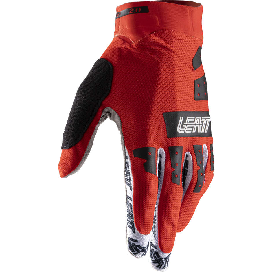 Guanto Leatt MTB 2.0 X-Flow Rosso