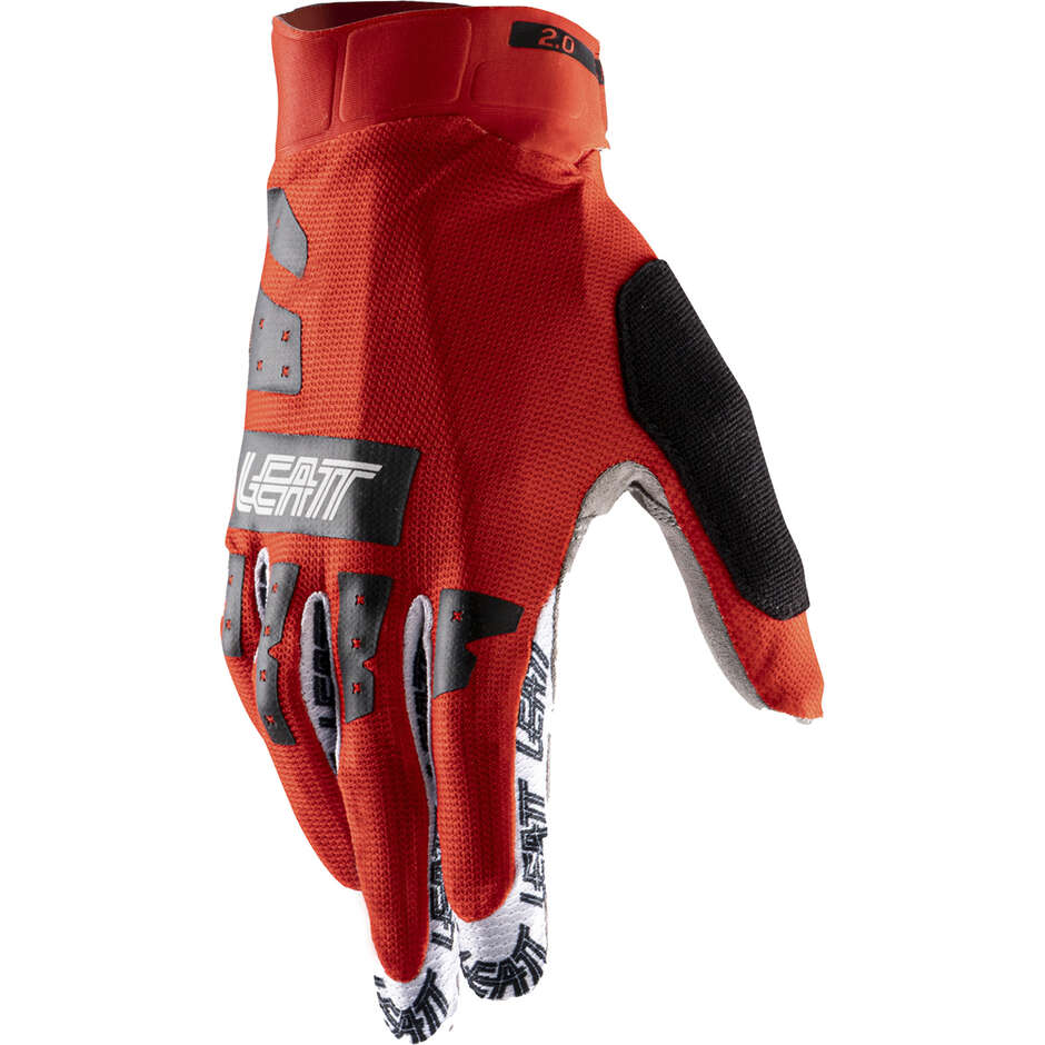 Guanto Leatt MTB 2.0 X-Flow Rosso