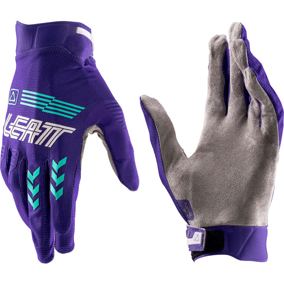 Guanto Moto 2.5 X-flow Leatt Viola