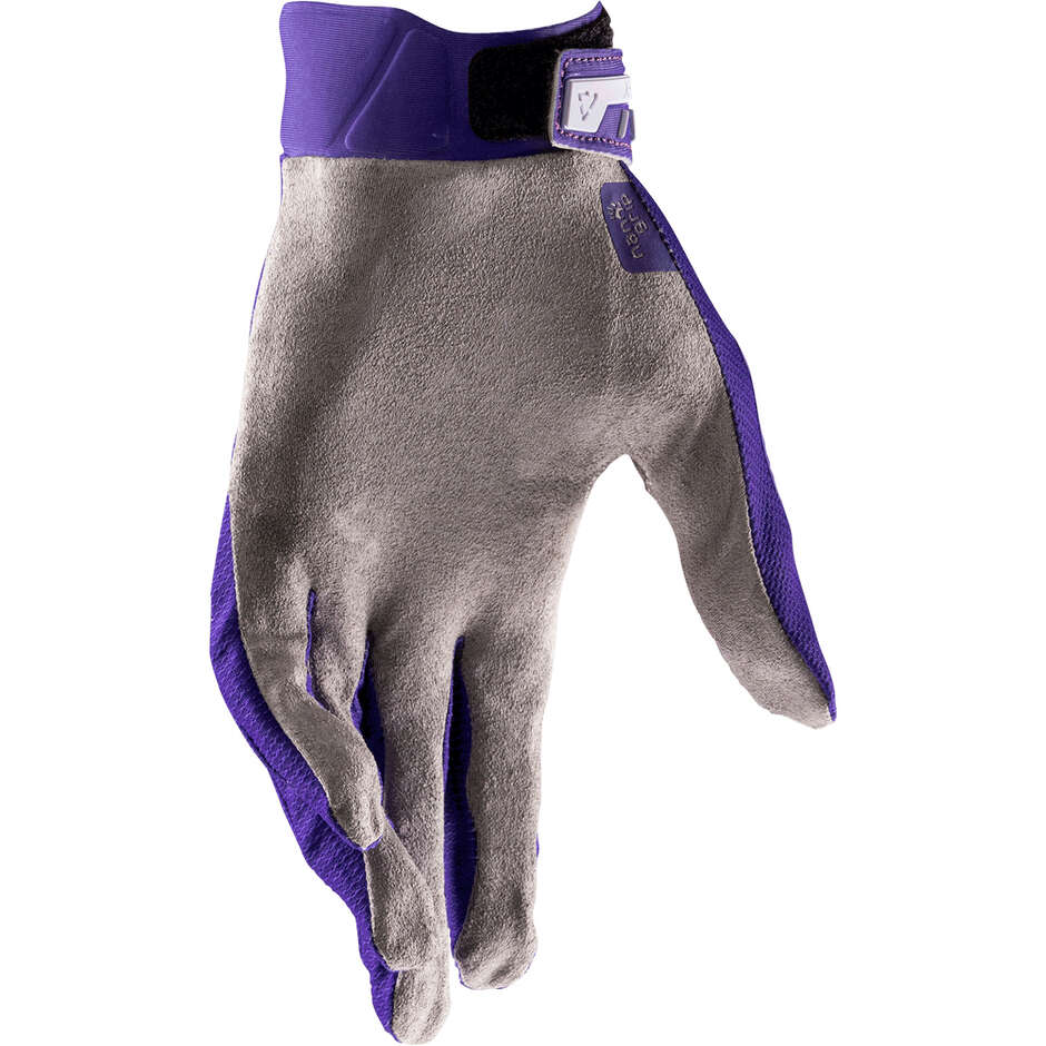 Guanto Moto 2.5 X-flow Leatt Viola