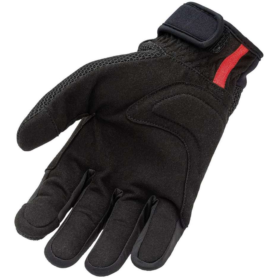 Guanto Moto Estivi Tucano Urbano 9961hu MIKY MESH Nero Arancio