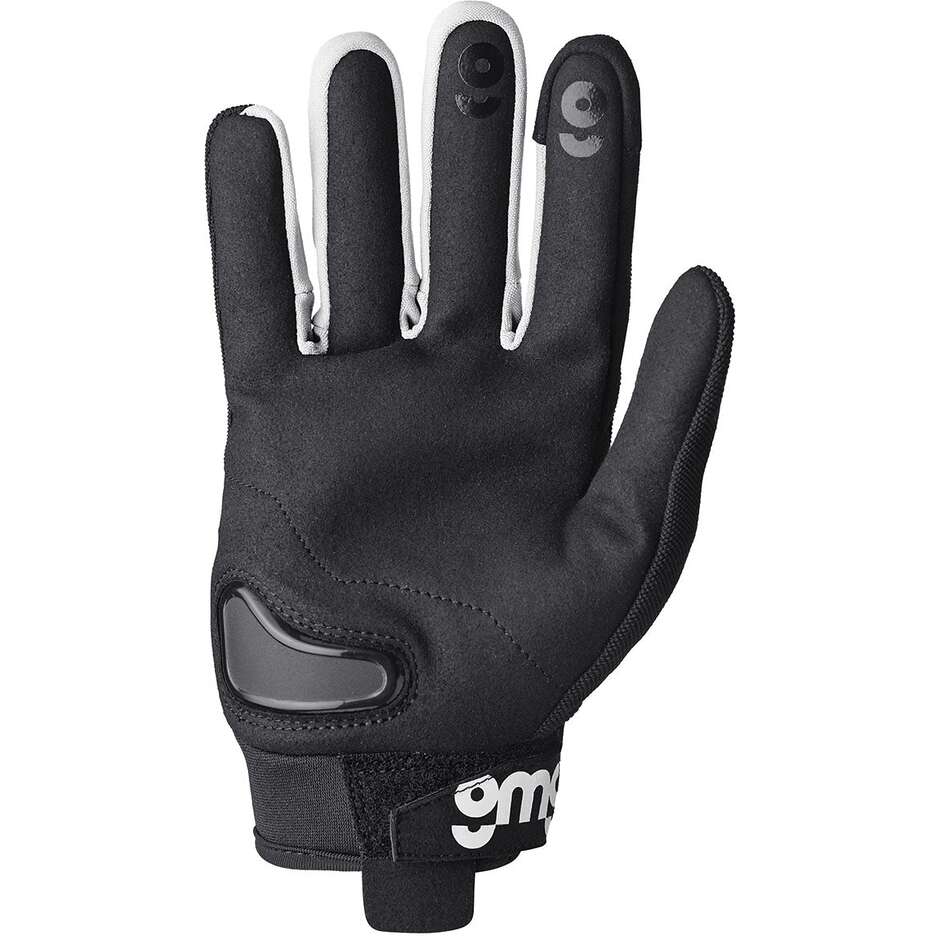 Guanto Moto GMS Jet city Sport Nero Bianco