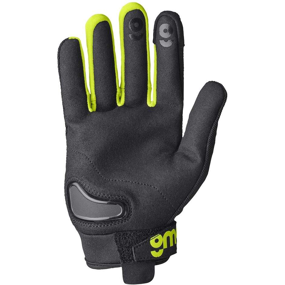 Guanto Moto GMS Jet city Sport Nero Giallo