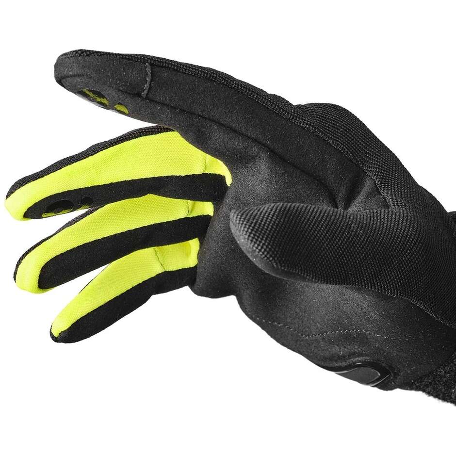 Guanto Moto GMS Jet city Sport Nero Giallo