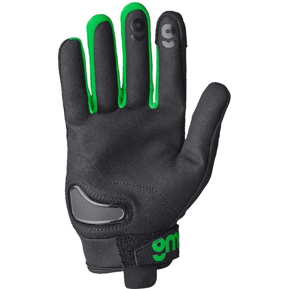 Guanto Moto GMS Jet city Sport Nero Verde