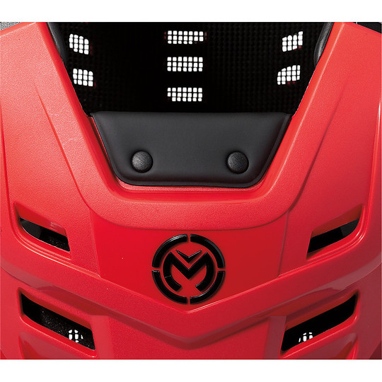 Gurt Moto Cross Enduro Elch Racing Synapse Lite Pro Roost Rot