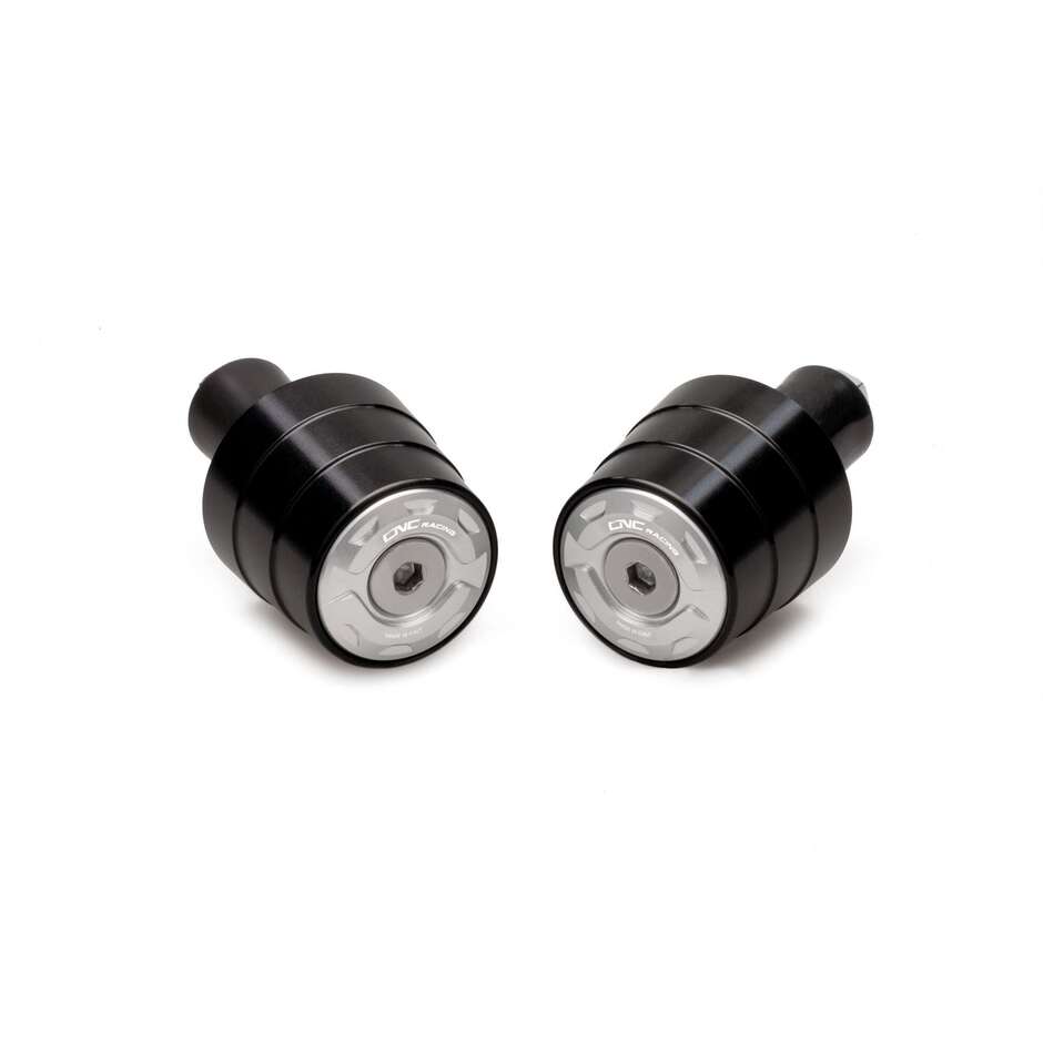 Handlebar End Weights GEAR CM238 CNC Racing Silver